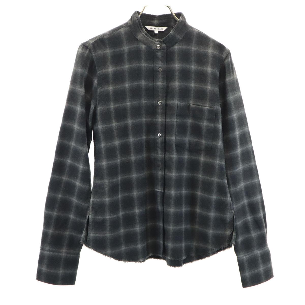 HELMUT LANG wool blend Check Pattern Long sleeve No color shirt M Gray Women Used
HELMUT LANG wool blend Check Pattern Long sleeve No color shirt M Gray Women Used