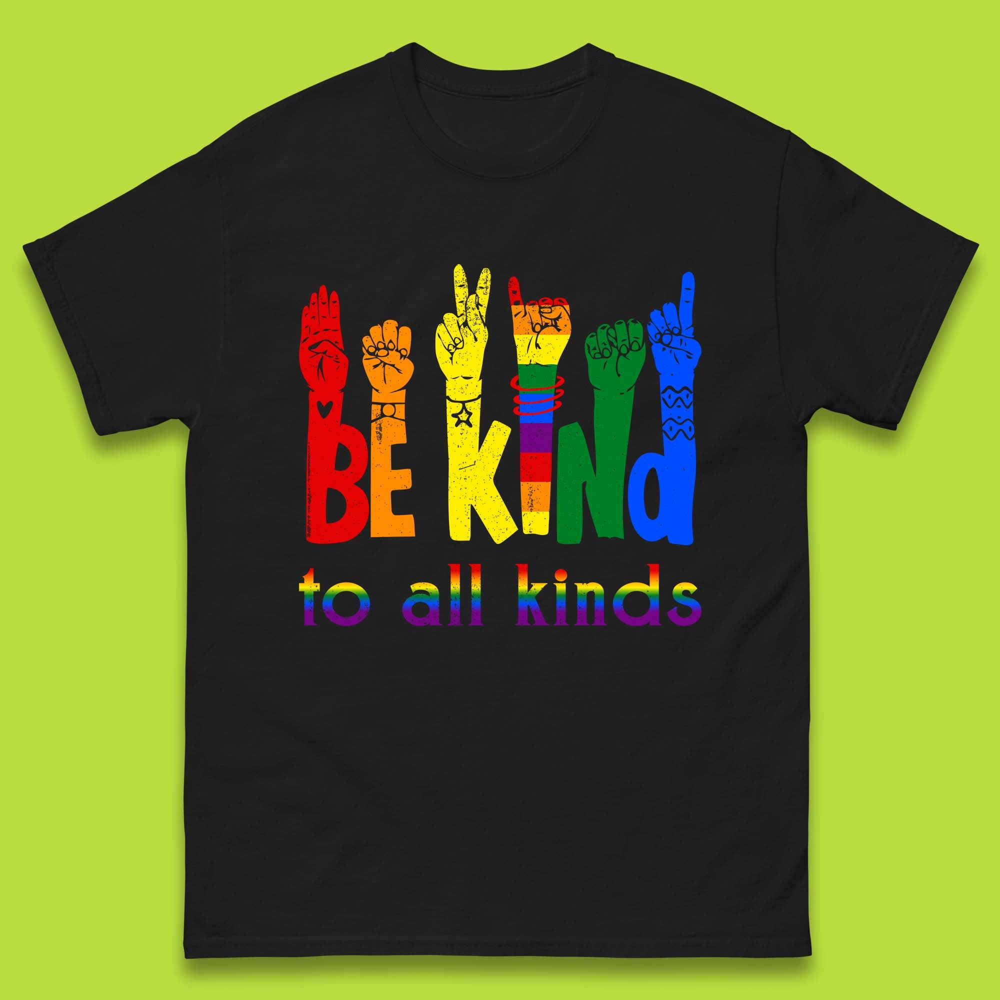 Be Kind To All Kinds Mens T-Shirt Womens Tops Tees M
Be Kind To All Kinds Mens T-Shirt Womens Tops Tees M