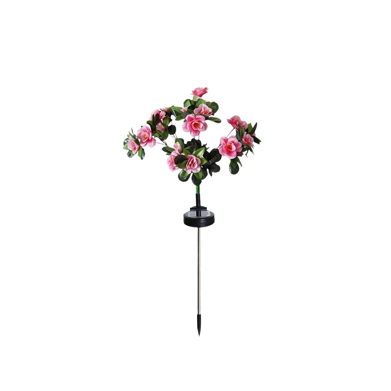 Solar Powered Outdoor Garden Decorative Artificial Flower Light with Stake for Yard Pathway Landscape Lighting one size розовый
Solar Powered Outdoor Garden Decorative Artificial Flower Light with Stake for Yard Pathway Landscape Lighting one size розовый