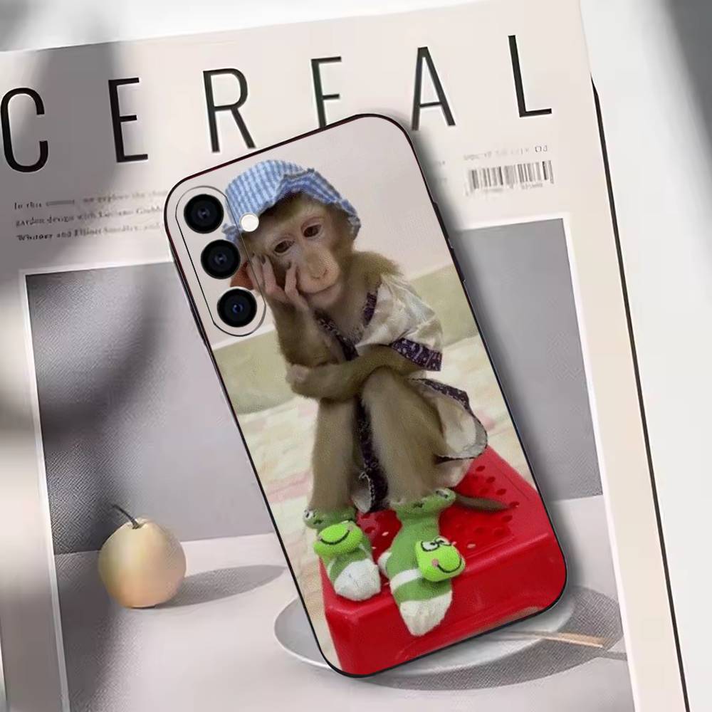 Funny Monkey Phone Case Black Silicone Soft For Samsung Galaxy A73,A72,A71,A70,A53,A52,A51 Samsung a11
Funny Monkey Phone Case Black Silicone Soft For Samsung Galaxy A73,A72,A71,A70,A53,A52,A51 Samsung a11