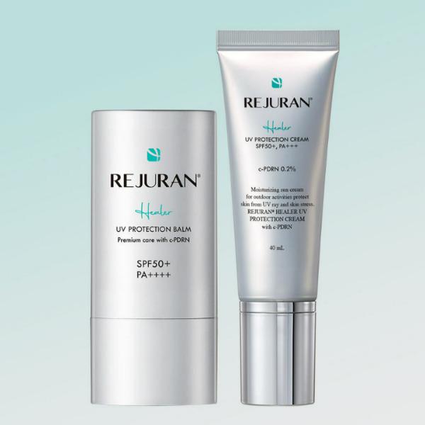 REJURAN Healer Sun Care Duo Set (UV Protection Cream 40ml + UV Protection Balm 19g) 40ml+19g
REJURAN Healer Sun Care Duo Set (UV Protection Cream 40ml + UV Protection Balm 19g) 40ml+19g