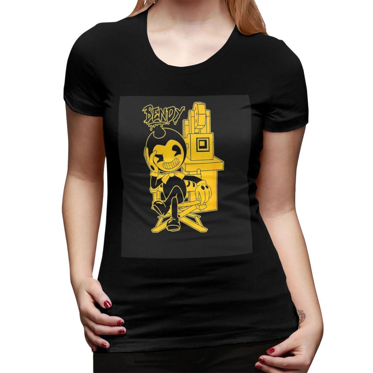 BendyInkMachine TShirt for Women Crew Neck Streetwear T Shirts Womens Tees Short Summer Clothes Tops 4XL
BendyInkMachine TShirt for Women Crew Neck Streetwear T Shirts Womens Tees Short Summer Clothes Tops 4XL