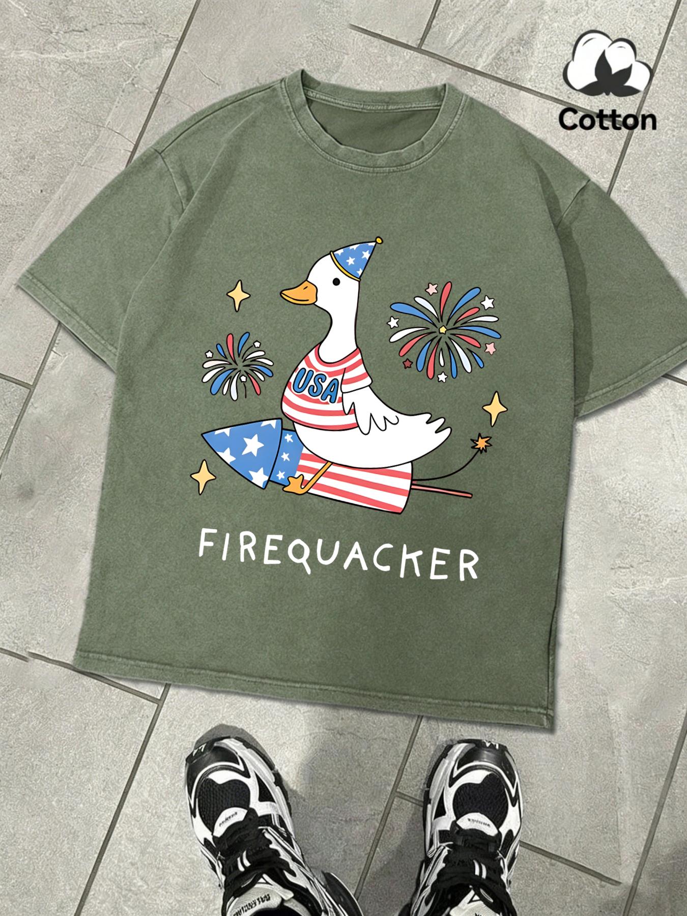 UsaS Big Goose On A Rocket Retro Man TShirt Summer Loose Breathable Cotton Top Soft Fashion Washed Clothing Mens ONeck Tee S
UsaS Big Goose On A Rocket Retro Man TShirt Summer Loose Breathable Cotton Top Soft Fashion Washed Clothing Mens ONeck Tee S