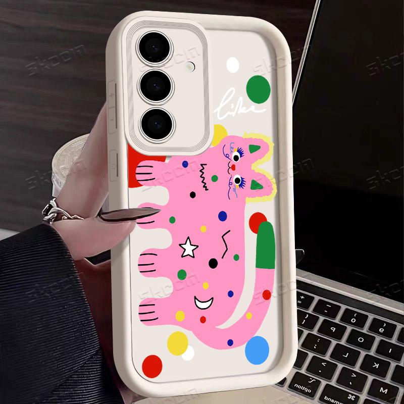Kawaii Pink Cat Pattern Phone Case For Samsung Galaxy S25 S24 S23 S22 S21 Ultra Plus S20 FE A54 A55 A15 A35 Silicone Soft Cover S25
Kawaii Pink Cat Pattern Phone Case For Samsung Galaxy S25 S24 S23 S22 S21 Ultra Plus S20 FE A54 A55 A15 A35 Silicone Soft Cover S25