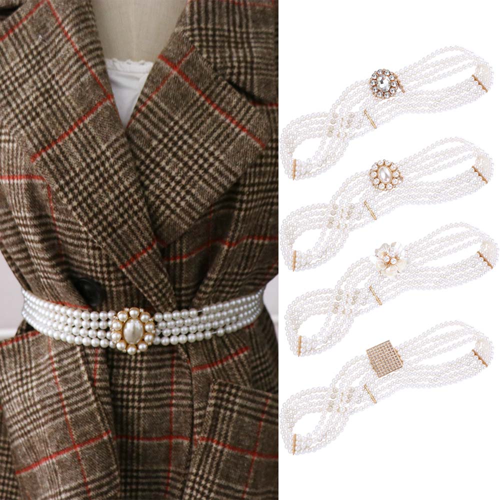 Crystal Metal Buckle Elastic For Girls Dress Decoration Korean Belt Women Waistband Faux Pearl D
Crystal Metal Buckle Elastic For Girls Dress Decoration Korean Belt Women Waistband Faux Pearl D