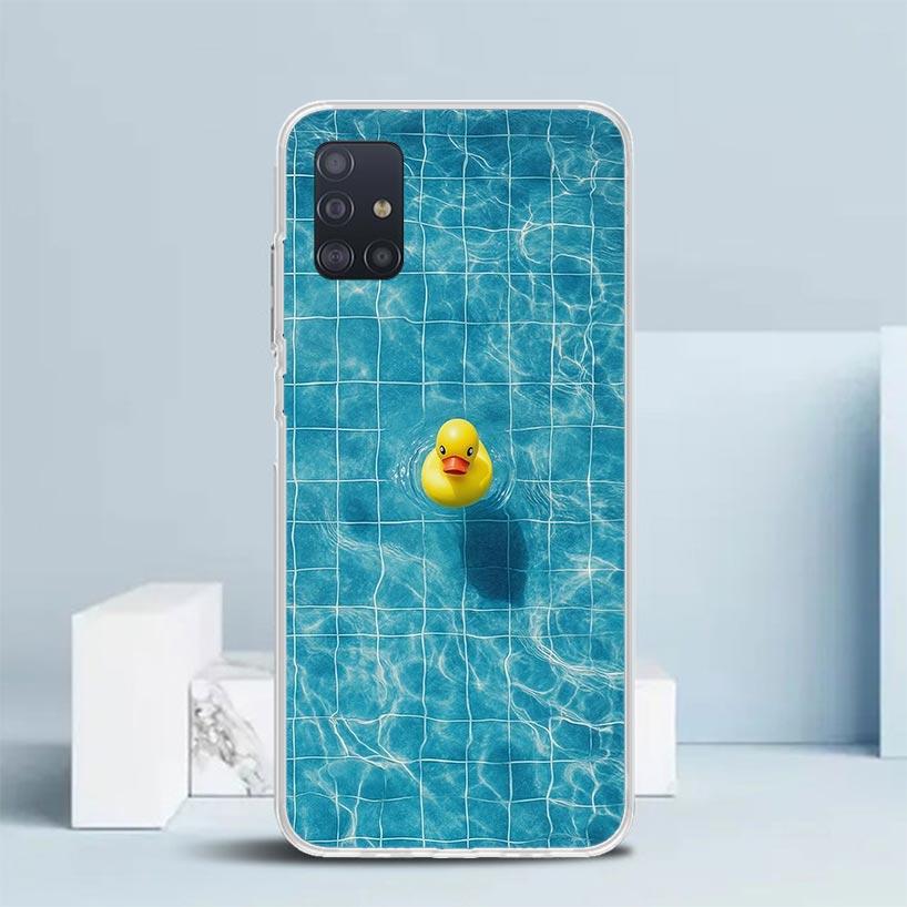 Rubber Ducks Swimming Pool Soft Cover for Samsung Galaxy A12 A22 A32 A52 A72 A02S Phone Case Note 20 Ultra 10 S10 Plus A51 A71 A Samsung A32 4G
Rubber Ducks Swimming Pool Soft Cover for Samsung Galaxy A12 A22 A32 A52 A72 A02S Phone Case Note 20 Ultra 10 S10 Plus A51 A71 A Samsung A32 4G