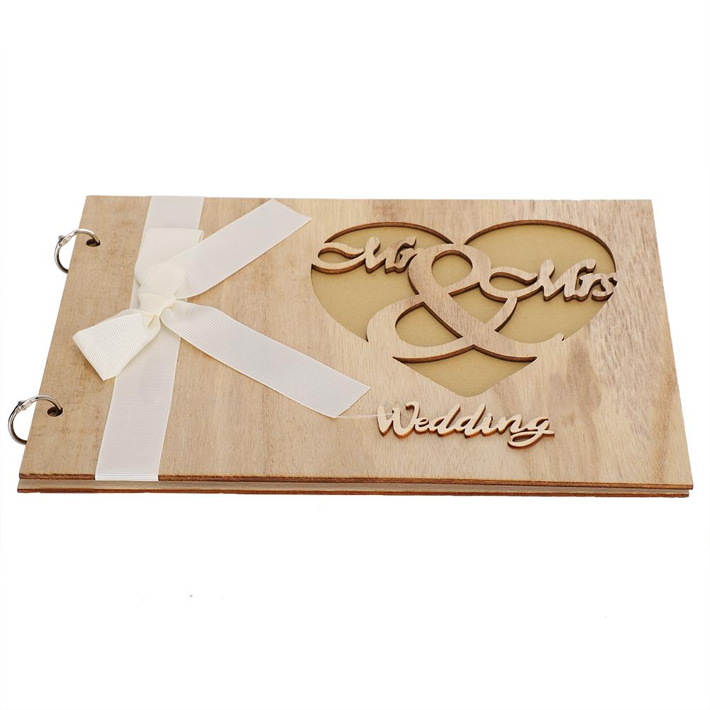Wooden Wedding Guest Book Album Sign Notebook Wedding Anniversary Decoration SupplyType 2
Wooden Wedding Guest Book Album Sign Notebook Wedding Anniversary Decoration SupplyType 2