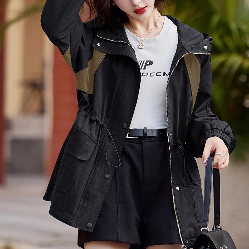 Chic Women s 2024 Plus Size Mid-Length Trench Coat - Spring & Autumn Waist-Slimming Outerwear L (Recommended: 111-120 jin)
Chic Women s 2024 Plus Size Mid-Length Trench Coat - Spring & Autumn Waist-Slimming Outerwear L (Recommended: 111-120 jin)