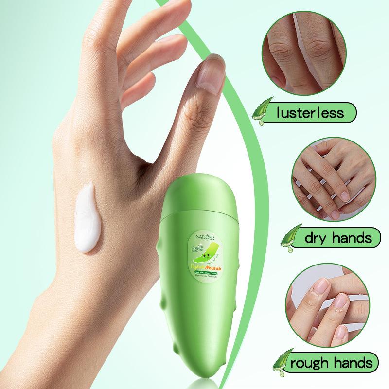 Крем для рук SADOER Aloe Vera Hyaluronic Acid увлажняющий и питательный, против сухости и трещин на коже осенью и зимой 50g
Крем для рук SADOER Aloe Vera Hyaluronic Acid увлажняющий и питательный, против сухости и трещин на коже осенью и зимой 50g