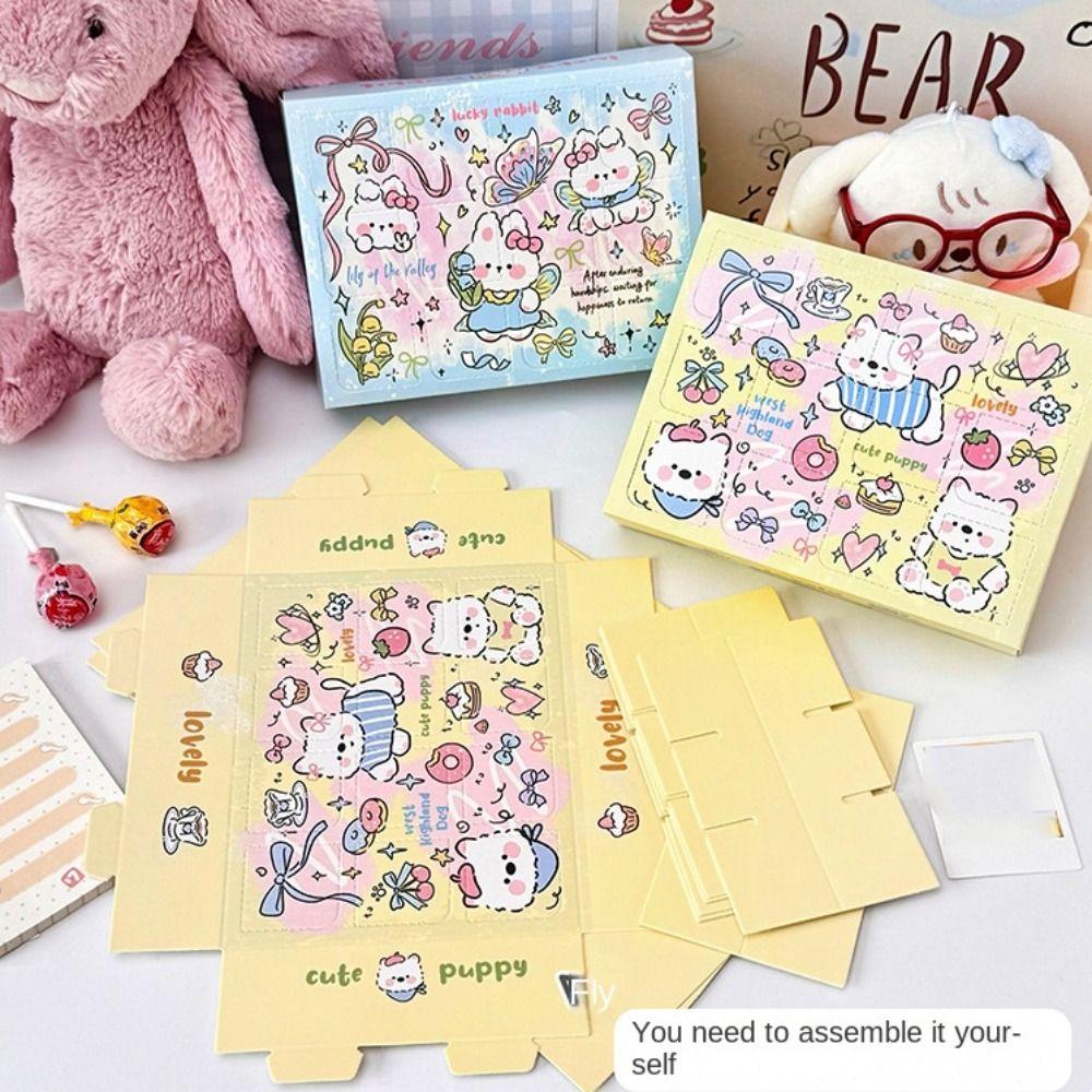 12pcs/set Cartoon DIY Gift Box Handmade Kit DIY Bracelet Jewelry Box Craft Project синій
12pcs/set Cartoon DIY Gift Box Handmade Kit DIY Bracelet Jewelry Box Craft Project синій