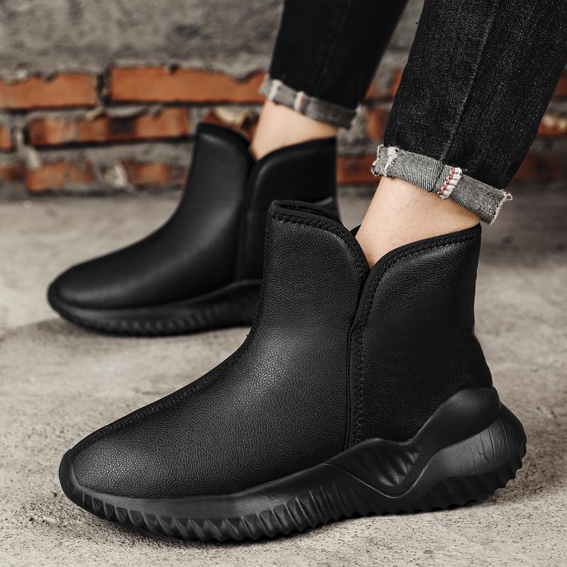 Модные мужские ботинки, зимняя обувь без застежек, мужские ботильоны, теплые зимние ботинки из мягкого меха, водонепроницаемые зимние ботинки, повседневные ботинки 45 чёрный
Модные мужские ботинки, зимняя обувь без застежек, мужские ботильоны, теплые зимние ботинки из мягкого меха, водонепроницаемые зимние ботинки, повседневные ботинки 45 чёрный