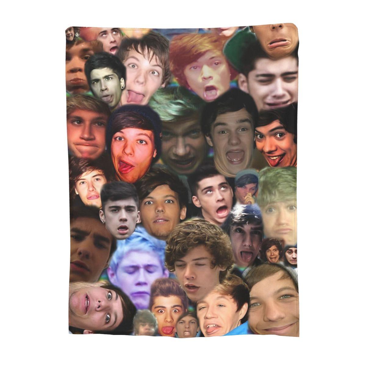 One-Direction Rock 1D Combinatio Blanket Cover Fuzzy Throw Blanket Summer Air Conditioning Personalised Soft Warm Bedsprea 30x40in
One-Direction Rock 1D Combinatio Blanket Cover Fuzzy Throw Blanket Summer Air Conditioning Personalised Soft Warm Bedsprea 30x40in