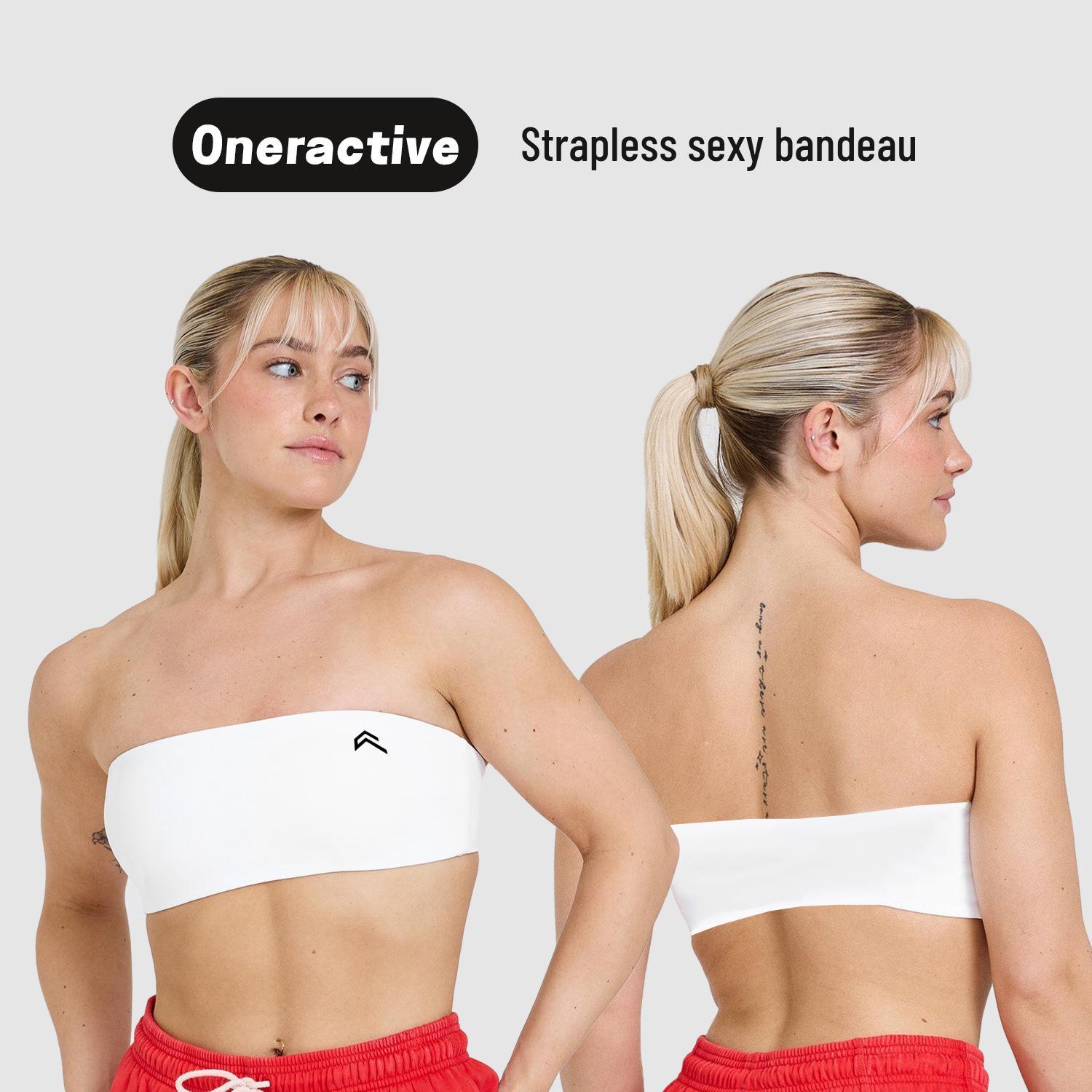 Oneractive Women s Quick-Dry Strapless Sports Bandeau - Summer Running & Fitness Bra S (Recommended for 90-100 jin)
Oneractive Women s Quick-Dry Strapless Sports Bandeau - Summer Running & Fitness Bra S (Recommended for 90-100 jin)