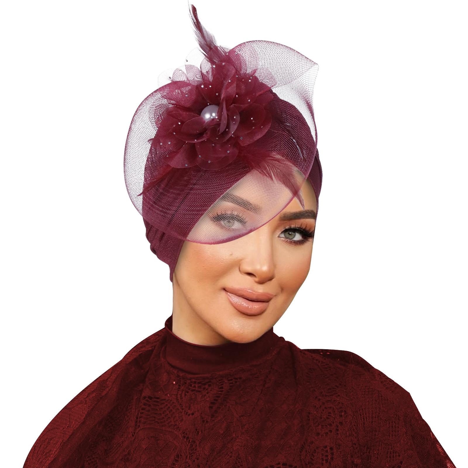 Женский фасцинатор сетчатая вуаль цветок перо жемчуг бини
Женский фасцинатор сетчатая вуаль цветок перо жемчуг бини