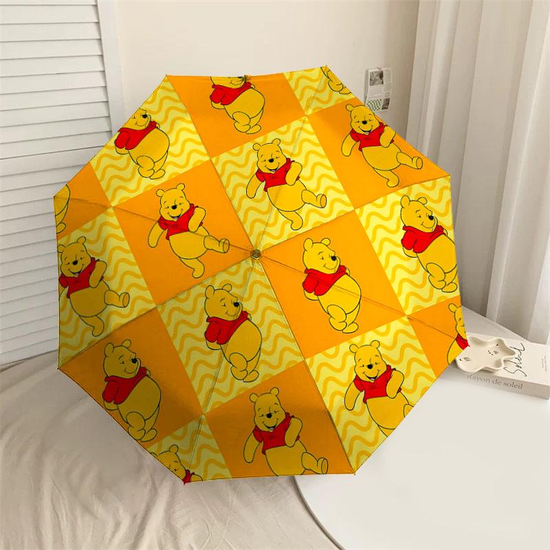 1PC Winnie the Pooh Cartoon Umbrella-9-Rib Reinforced, Automatic Open, Lightweight & Durable, Cute Fashion Accessory for Outdoor-P0776
1PC Winnie the Pooh Cartoon Umbrella-9-Rib Reinforced, Automatic Open, Lightweight & Durable, Cute Fashion Accessory for Outdoor-P0776