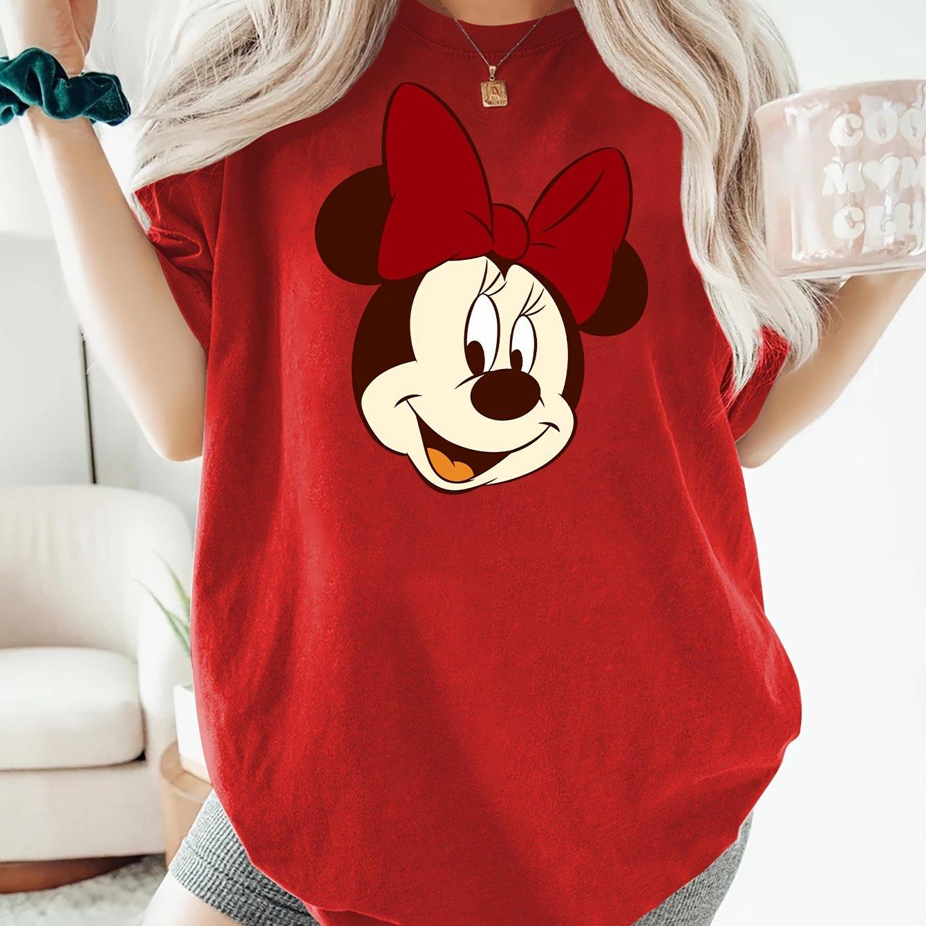 2025 Disney Мінні Маус Жіночі Милі Мультяшні Топи для Дівчат Повсякденні Жіночі Футболки 100% Чиста Бавовна З Принтом Дозвілля Футболка S
2025 Disney Мінні Маус Жіночі Милі Мультяшні Топи для Дівчат Повсякденні Жіночі Футболки 100% Чиста Бавовна З Принтом Дозвілля Футболка S