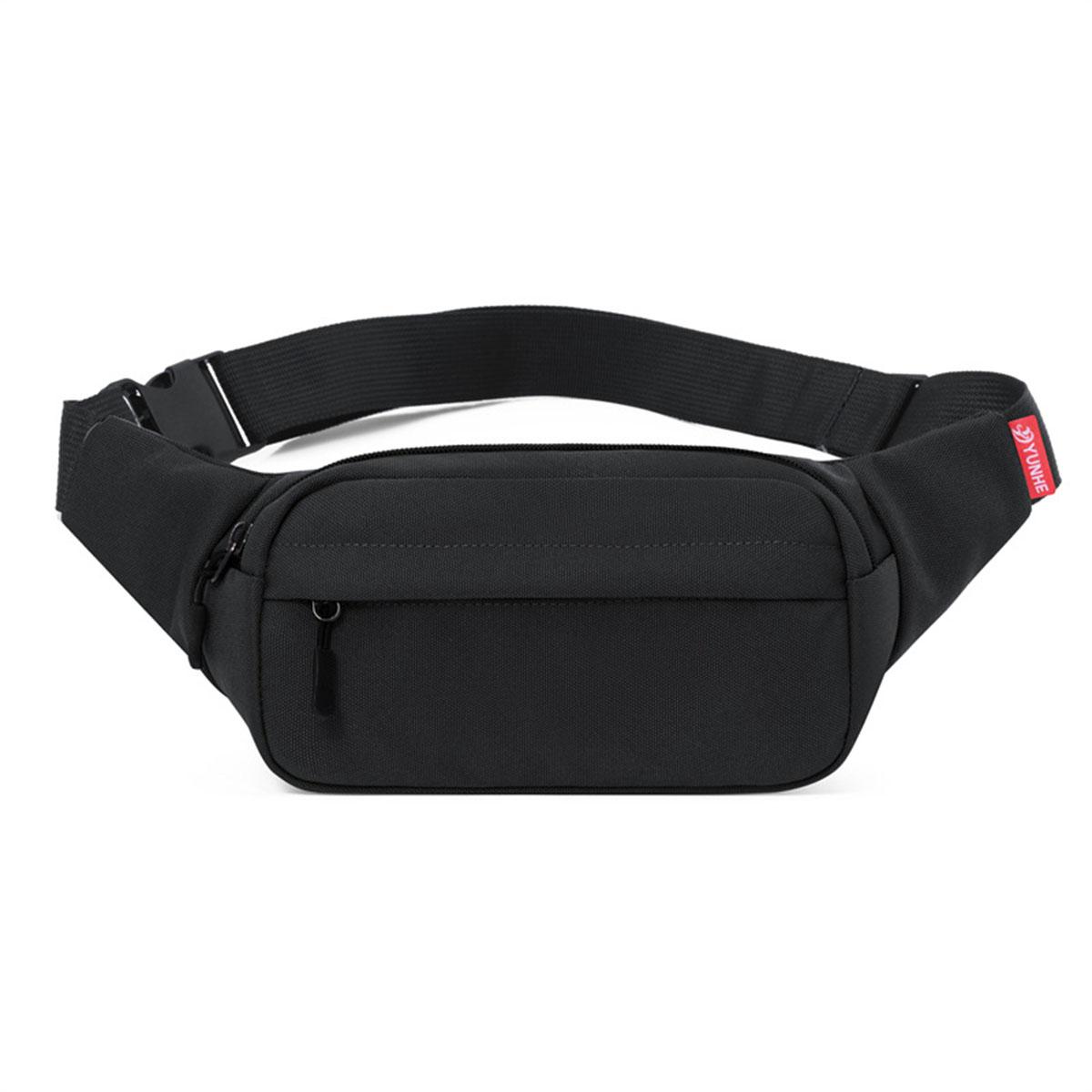 Oxford cloth waist pack for men: simple crossbody bag, phe bag, solid color, large capacity chest bag. чорний
Oxford cloth waist pack for men: simple crossbody bag, phe bag, solid color, large capacity chest bag. чорний