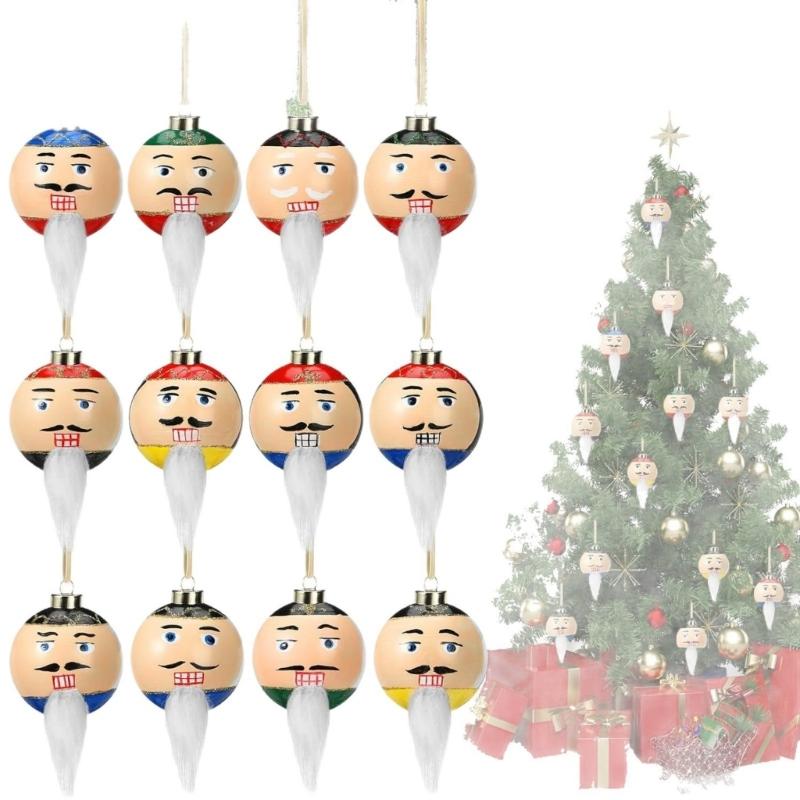 12Pcs Shatterproof Cartoon Plastic Ball Hanging Ornament For Christmas Tree Mantel Staircase Window Home Decoration 1
12Pcs Shatterproof Cartoon Plastic Ball Hanging Ornament For Christmas Tree Mantel Staircase Window Home Decoration 1