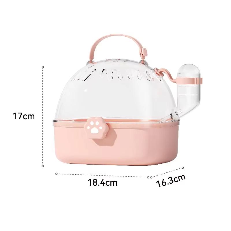 Portable Transparent Hamster Cage And Portable Large Space Golden Bear Supplies For Outdoor Activities Big Flower Branch Rat розовый
Portable Transparent Hamster Cage And Portable Large Space Golden Bear Supplies For Outdoor Activities Big Flower Branch Rat розовый