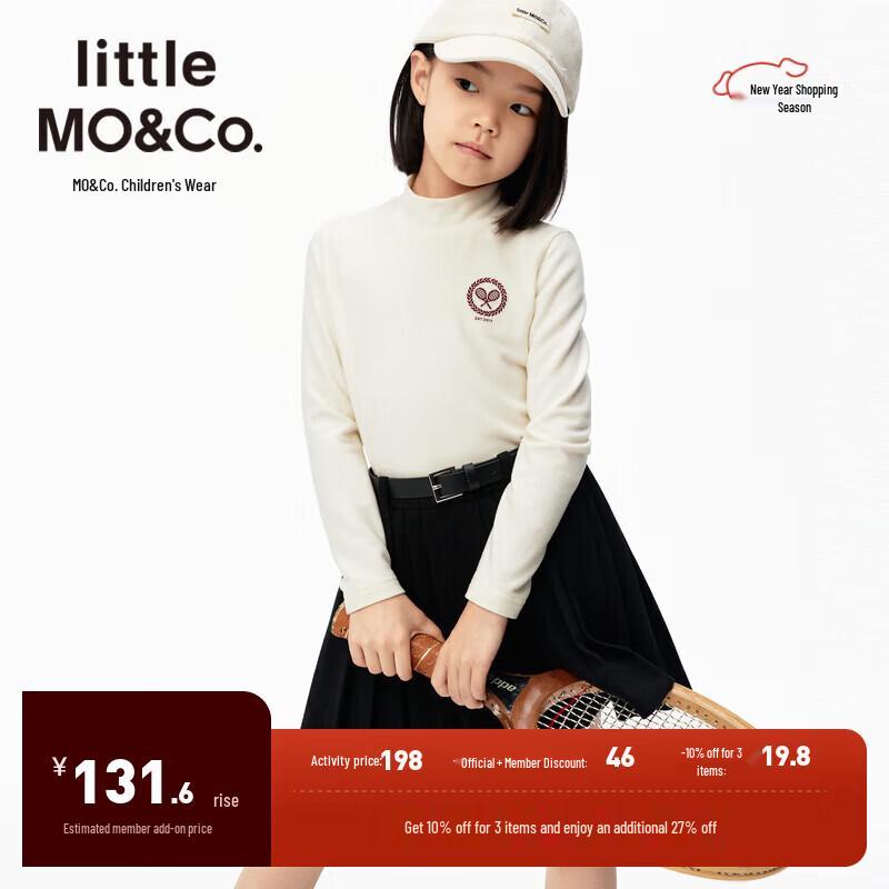 little MO&Co. Kids Thermal Embroidered Long Sleeve T-Shirt 160
little MO&Co. Kids Thermal Embroidered Long Sleeve T-Shirt 160