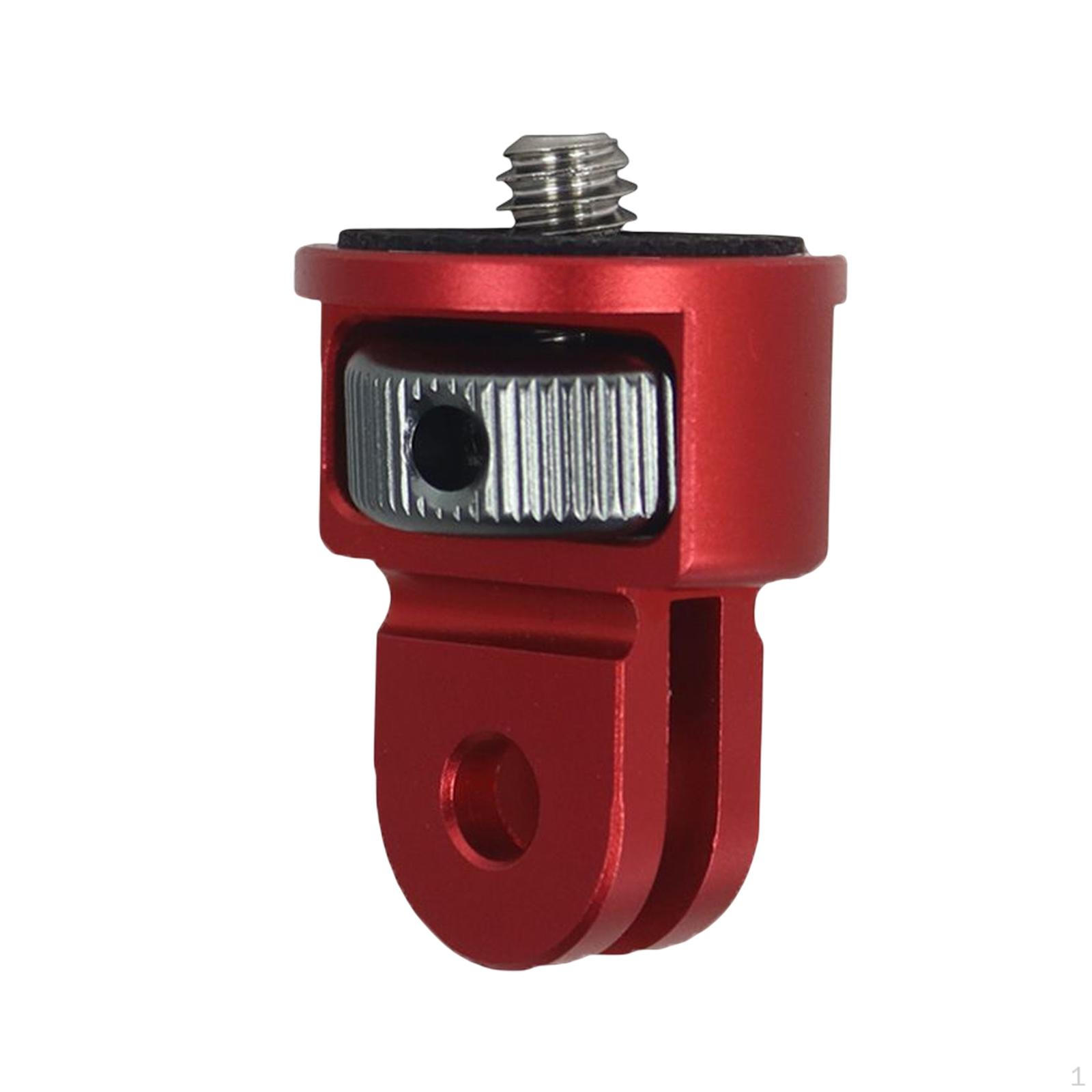 Tripod Mount Adapter Degree with 1/4 Screw Converter Red Gray
Tripod Mount Adapter Degree with 1/4 Screw Converter Red Gray