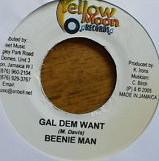 7inch Record BEENIE MAN - Gal Dem Want NONE Yellow Moon Rec 2005 Jamaica Reggae, Ska & Dub Used
7inch Record BEENIE MAN - Gal Dem Want NONE Yellow Moon Rec 2005 Jamaica Reggae, Ska & Dub Used