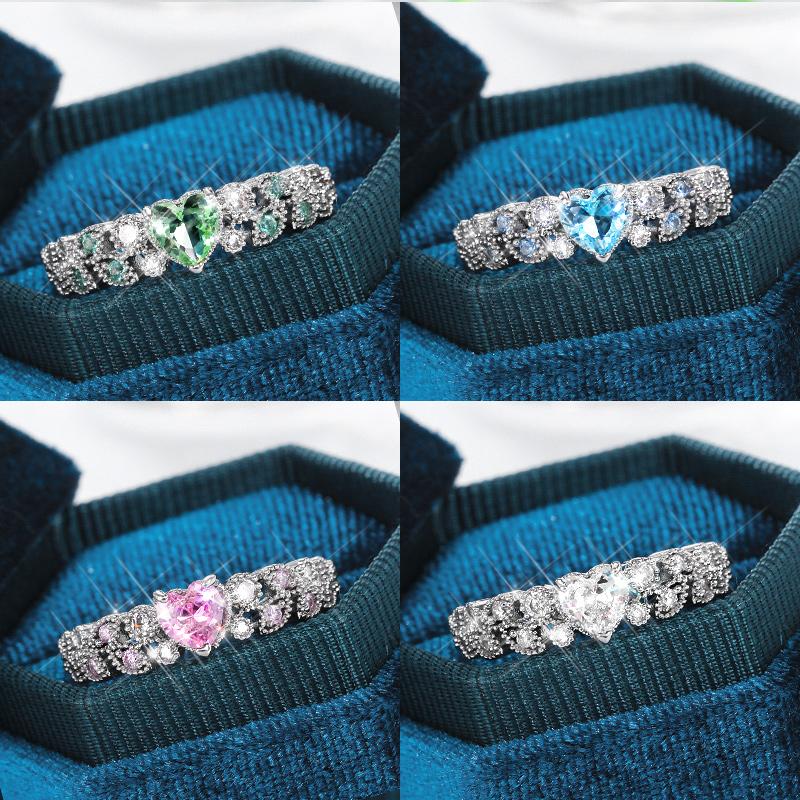 Новые классические сердечные кольца белый/розовый/синий/зеленый кубический циркония романтическая свадьба годовщина свадьба Кольцо Ввременное стиль украшения
Новые классические сердечные кольца белый/розовый/синий/зеленый кубический циркония романтическая свадьба годовщина свадьба Кольцо Ввременное стиль украшения