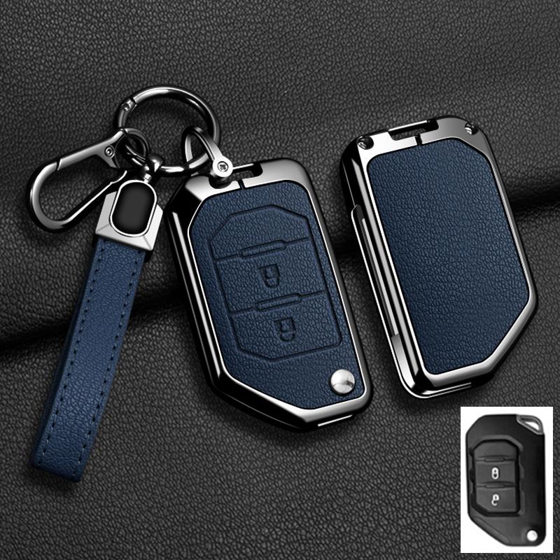 For Jeep Gladiator Jt Sahara Jlu Wrangler Jl Rubicon Zinc Alloy Leather 2 3 4 Buttons Car Key Case Cover Keychain Accessories
For Jeep Gladiator Jt Sahara Jlu Wrangler Jl Rubicon Zinc Alloy Leather 2 3 4 Buttons Car Key Case Cover Keychain Accessories