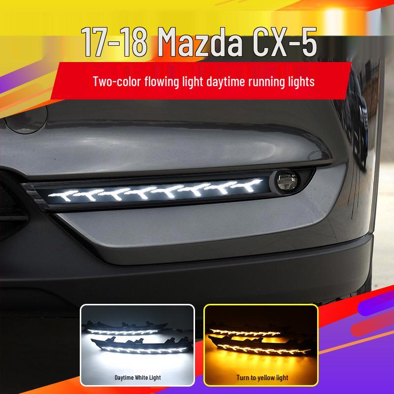 Сумісні денні ходові вогні для Mazda CX-5 (17-річний) & CX-8 (18-річний).
Сумісні денні ходові вогні для Mazda CX-5 (17-річний) & CX-8 (18-річний).