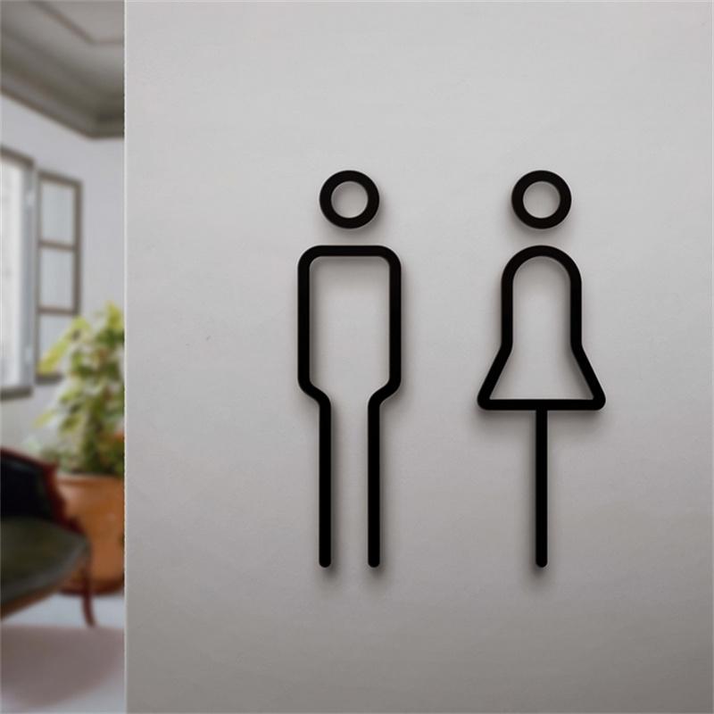 3D DIY Women Men Toilet Sign Plate Wash Room Door Wall Label Sticker WC Holder Signage Board Removable Logo чёрный
3D DIY Women Men Toilet Sign Plate Wash Room Door Wall Label Sticker WC Holder Signage Board Removable Logo чёрный