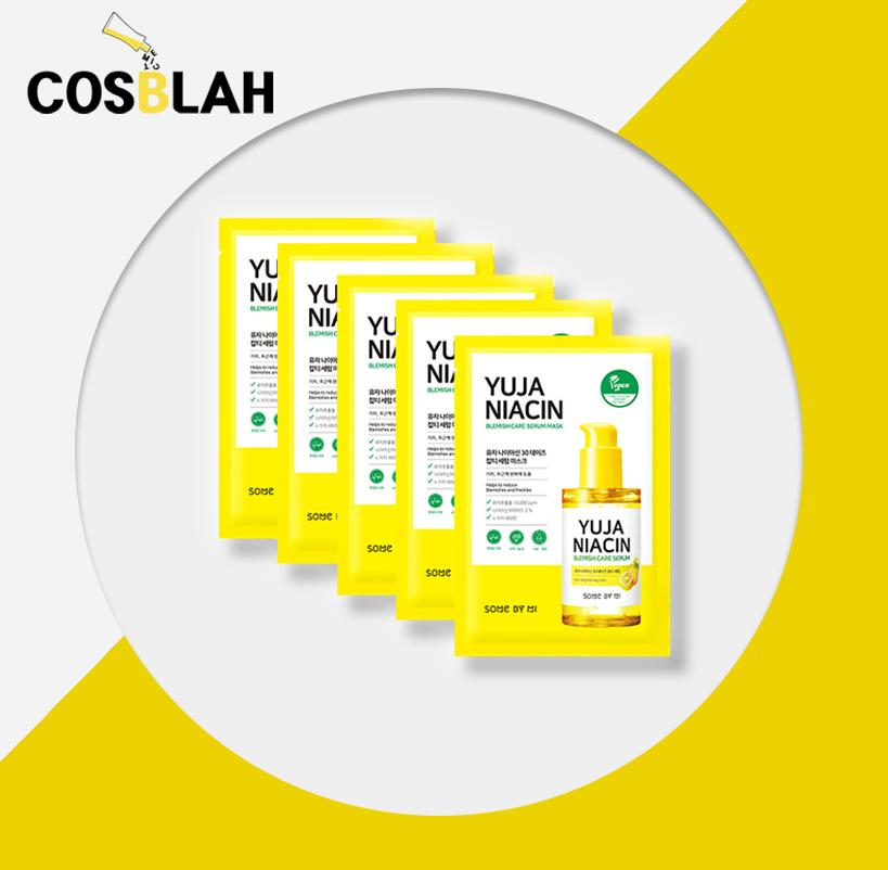 SOMEBYMI Yuja Niacin Blemish Care Сыворотка-маска 5шт
SOMEBYMI Yuja Niacin Blemish Care Сыворотка-маска 5шт