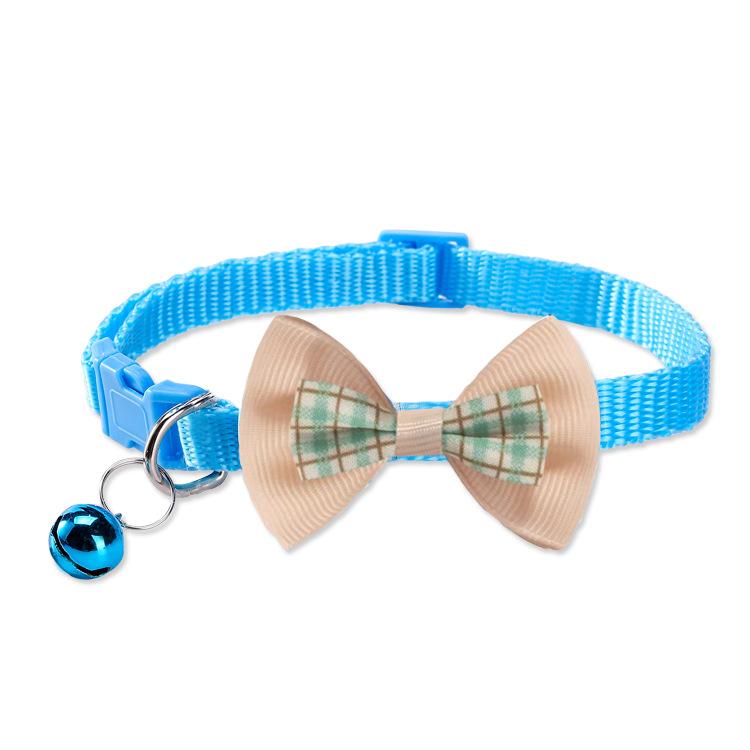 Plaid Bow Tie Pet Collar with Bell, Multiple Colors Available
Plaid Bow Tie Pet Collar with Bell, Multiple Colors Available