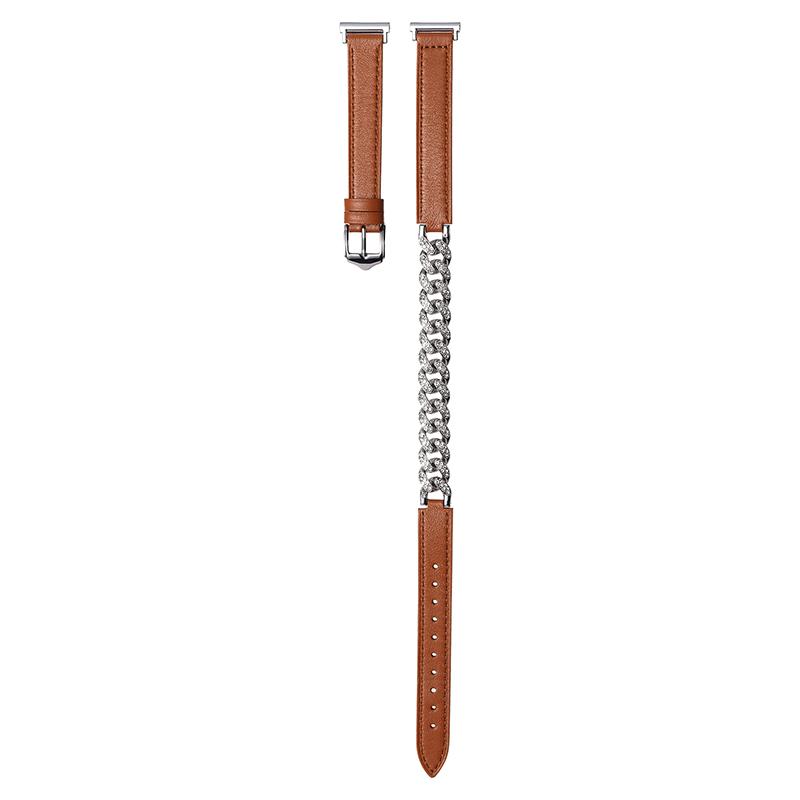 20mm Universal Smart Watch Strap Genuine Cow Leather+Chain Shiny Rhinestone Wrist Replacement Band White
20mm Universal Smart Watch Strap Genuine Cow Leather+Chain Shiny Rhinestone Wrist Replacement Band White