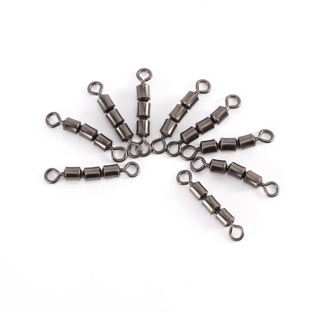 5 Size Metal Lures with Ball Bearing Rolling Connector Connecting Fishing Swivels Swivel Barrel
5 Size Metal Lures with Ball Bearing Rolling Connector Connecting Fishing Swivels Swivel Barrel