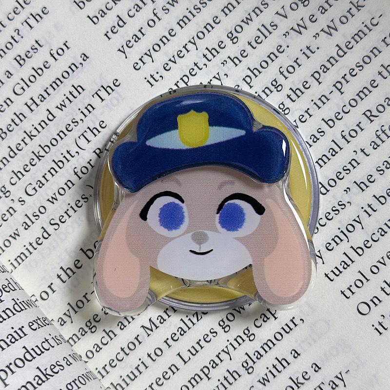 Cartoon Judy Rabbit & Little Bear MagSafe-Compatible Magnetic Bracket with Strong Adsorption & Retractable Airbag
Cartoon Judy Rabbit & Little Bear MagSafe-Compatible Magnetic Bracket with Strong Adsorption & Retractable Airbag