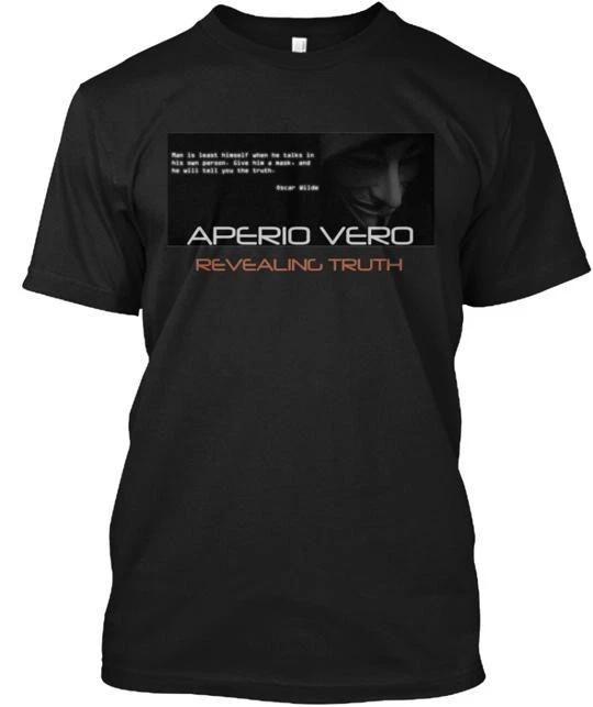 Aperio Vero anonymous truth TTshirt Made in the USA Size S to 5XL 3XL
Aperio Vero anonymous truth TTshirt Made in the USA Size S to 5XL 3XL