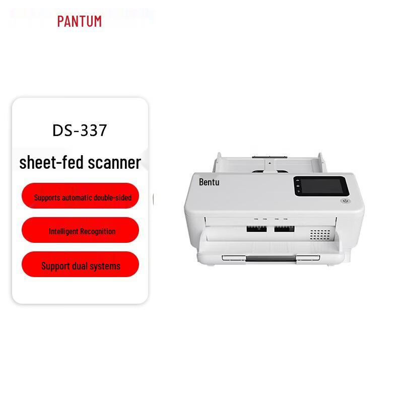Pantum DS-337 A4 Duplex Document Scanner 50ppm CN plug (adapter included)
Pantum DS-337 A4 Duplex Document Scanner 50ppm CN plug (adapter included)