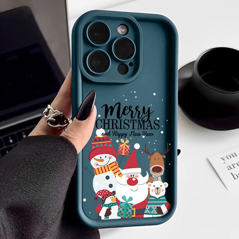 Christmas Pattern TPU Case For iPhone 17 Air 16e 16 Pro Max 15 14 Plus 13 12 11 17 Pro Max Shockproof Soft Silicone Phone Cover iPhone 17 Pro Max синій
Christmas Pattern TPU Case For iPhone 17 Air 16e 16 Pro Max 15 14 Plus 13 12 11 17 Pro Max Shockproof Soft Silicone Phone Cover iPhone 17 Pro Max синій