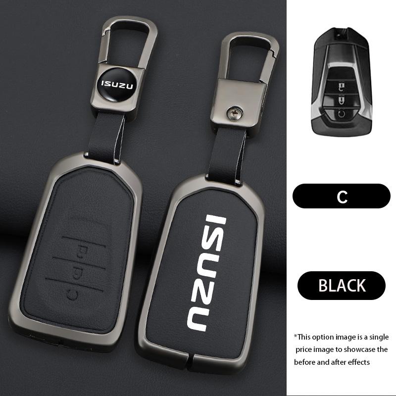 Zinc Alloy Car Remote Key Case Cover Protector Shell For Isuzu New MU-X X Series DMAX D-Max X-Terrain Pickup Truck 2020-2022
Zinc Alloy Car Remote Key Case Cover Protector Shell For Isuzu New MU-X X Series DMAX D-Max X-Terrain Pickup Truck 2020-2022