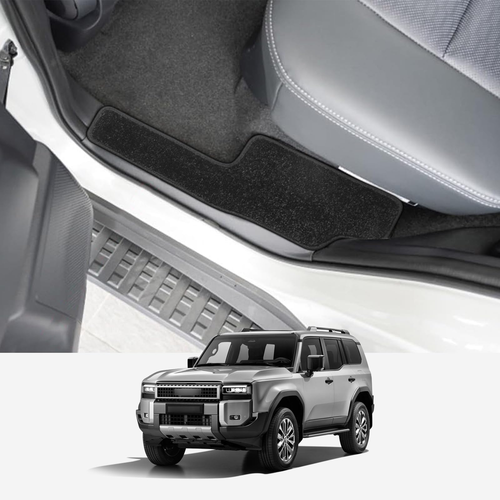 LUCKEASY Toyota Land Cruiser 250 Land Cruiser 250 Exclusive Side Step Mats Side Step Land Cruiser 250 Series Step Mats April 2024 Current Prevents чорний
LUCKEASY Toyota Land Cruiser 250 Land Cruiser 250 Exclusive Side Step Mats Side Step Land Cruiser 250 Series Step Mats April 2024 Current Prevents чорний