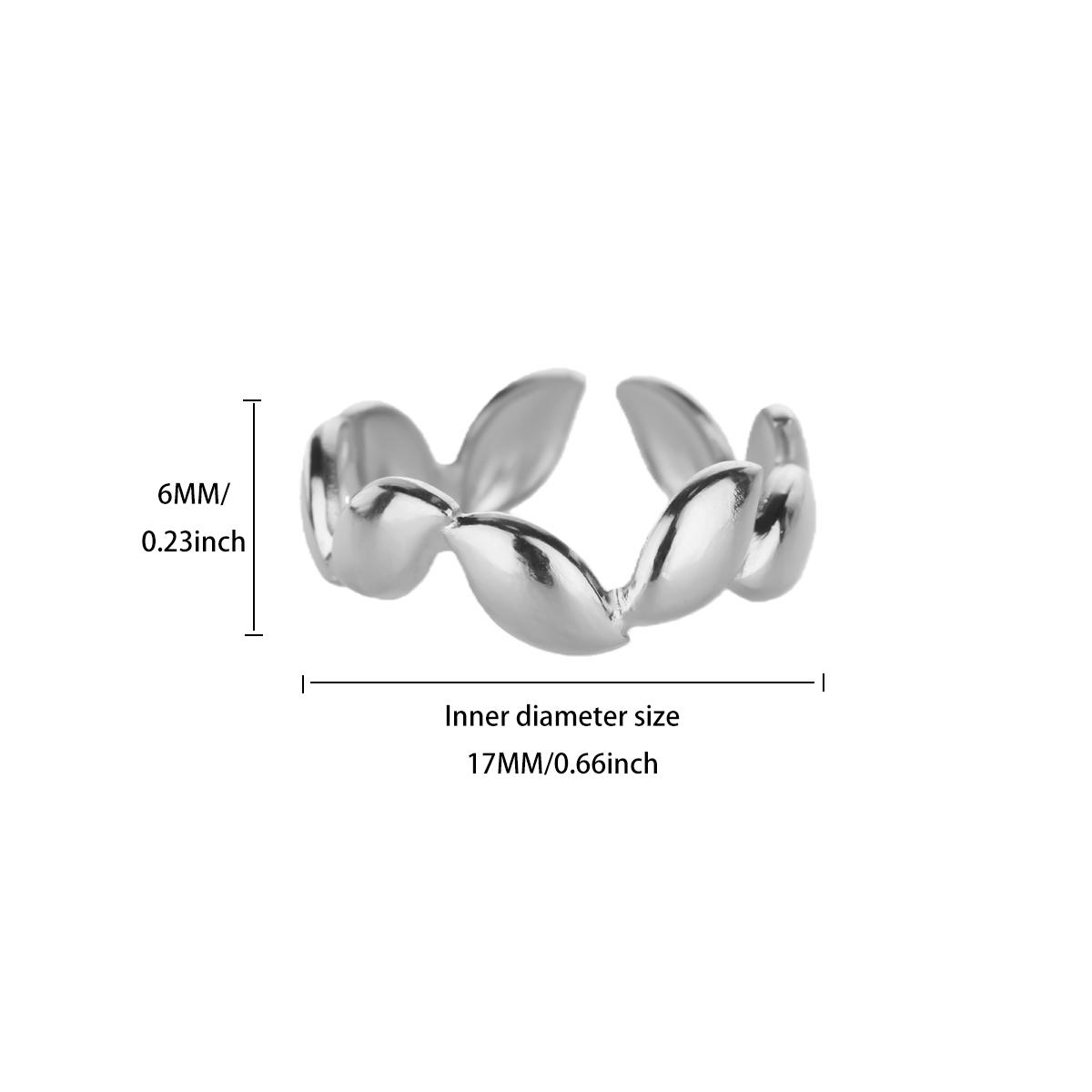 Luxury Zircon Leaf Heart Rings For Women Stainless Steel Gold Color Geometric Open Ring 2025 New Fashion Wedding Couple Zircon
Luxury Zircon Leaf Heart Rings For Women Stainless Steel Gold Color Geometric Open Ring 2025 New Fashion Wedding Couple Zircon