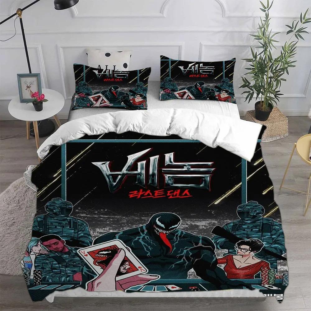 Venom Pattern Quilt Cover With Pillowcases Microfiber 3D Digital Printed Bedding Set Twin Full Queen King 135x200cm
Venom Pattern Quilt Cover With Pillowcases Microfiber 3D Digital Printed Bedding Set Twin Full Queen King 135x200cm