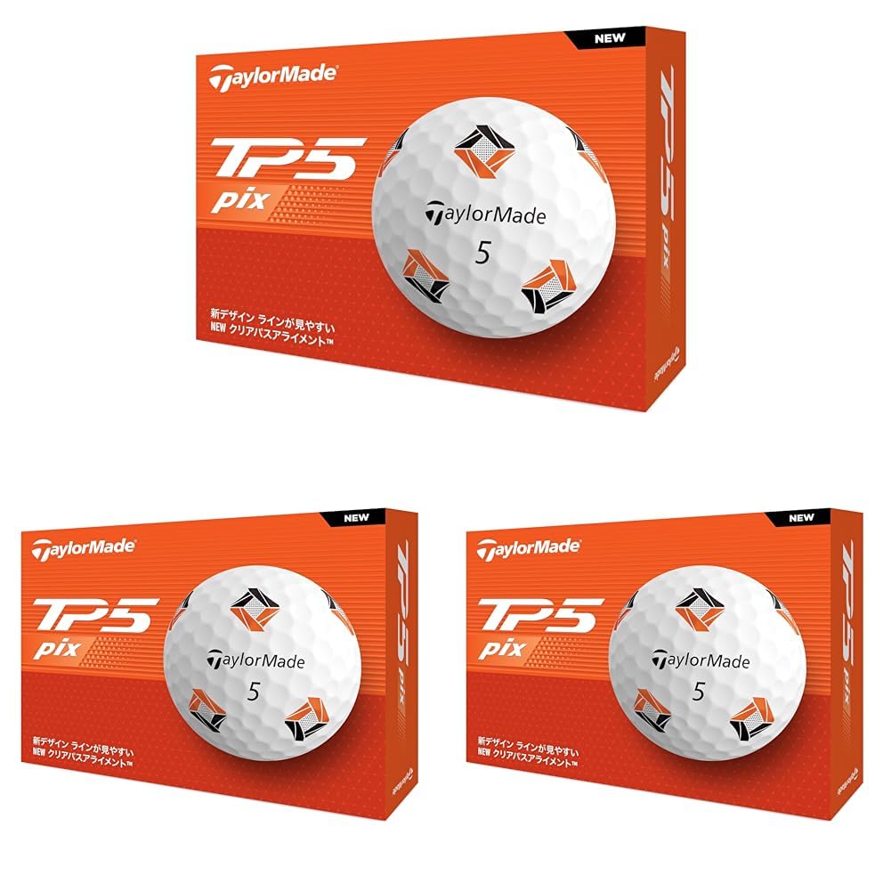 TaylorMade TaylorMade Япония Официальный продукт Мячи для гольфа серии TP5 Pix 2024 1 дюжина (12 Шариков) (x 3)
TaylorMade TaylorMade Япония Официальный продукт Мячи для гольфа серии TP5 Pix 2024 1 дюжина (12 Шариков) (x 3)