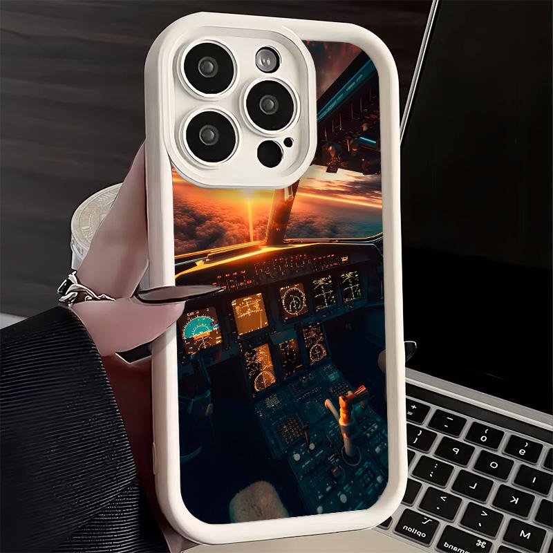 Phone Case for iPhone 17 Air 16E 15 16 Pro Max Aviation Aeroplane Pilot Cockpit Cover 14 Plus 13 12 Mini Soft Shell Silicone Fun iPhone 14 Pro
Phone Case for iPhone 17 Air 16E 15 16 Pro Max Aviation Aeroplane Pilot Cockpit Cover 14 Plus 13 12 Mini Soft Shell Silicone Fun iPhone 14 Pro