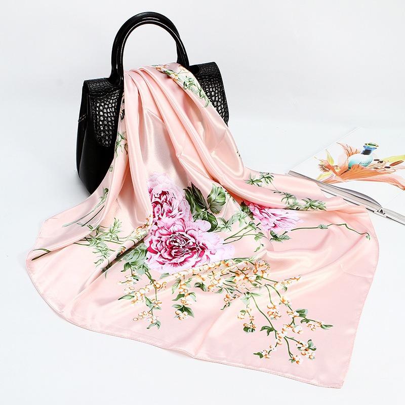 Шелковый шарф, платок на голову, женский искусственный шелковый шарф, атласная шаль с цветочным принтом, подарок на День Богини 90*90cm
Шелковый шарф, платок на голову, женский искусственный шелковый шарф, атласная шаль с цветочным принтом, подарок на День Богини 90*90cm