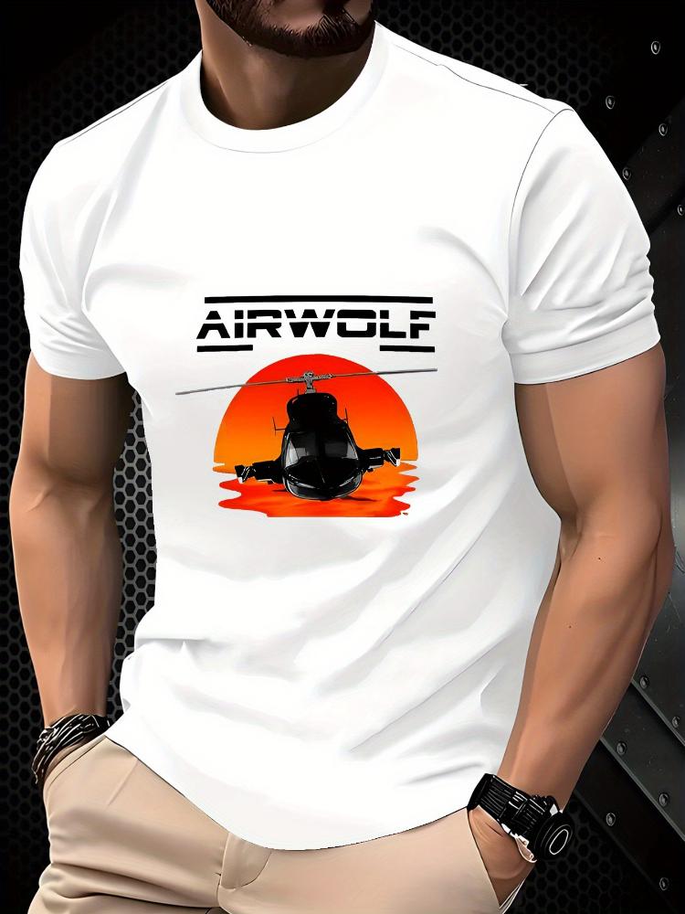 HelicopterSunset Design100 cotton summer Oneck short sleeve casual printed mens Tshirt S
HelicopterSunset Design100 cotton summer Oneck short sleeve casual printed mens Tshirt S