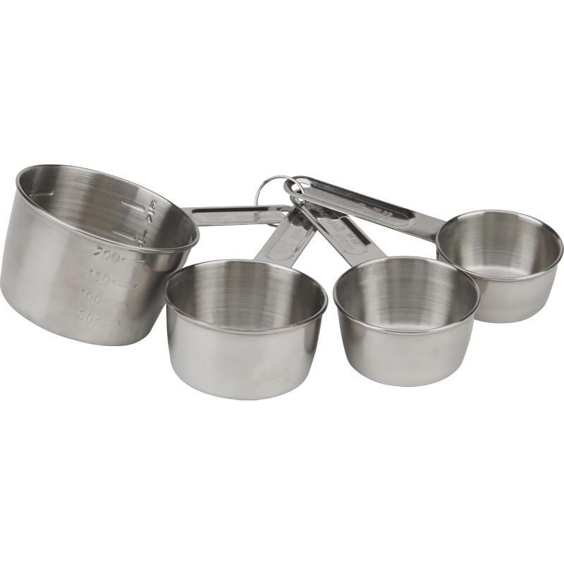 4-Piece Precision Measuring Cups and Spoons Set, Stainless Steel Kitchen Baking Tool with Clear Scale for Coffee, Milk Powder 4pcs
4-Piece Precision Measuring Cups and Spoons Set, Stainless Steel Kitchen Baking Tool with Clear Scale for Coffee, Milk Powder 4pcs