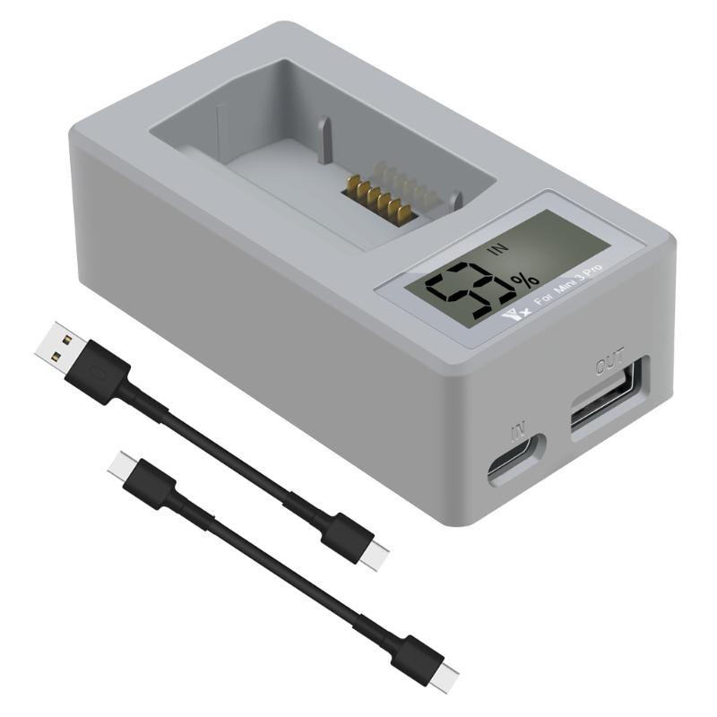 Зарядний пристрій/концентратор для заряджання, USB-зарядний пристрій для 3 зарядних пристроїв для дронів із цифровим РК-дисплеєм
Зарядний пристрій/концентратор для заряджання, USB-зарядний пристрій для 3 зарядних пристроїв для дронів із цифровим РК-дисплеєм