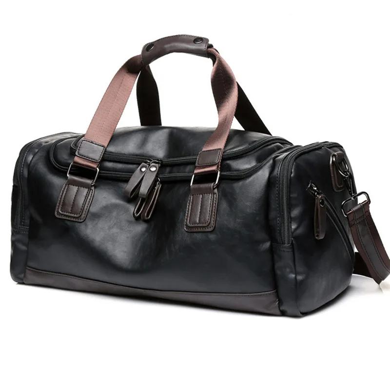 Large-capacity Top-Handle Bag Men Fashion Luxury Leather Shoulder Messenger Bag Men Handbag Soft PU Travel Bag Sports Gym Bags
Large-capacity Top-Handle Bag Men Fashion Luxury Leather Shoulder Messenger Bag Men Handbag Soft PU Travel Bag Sports Gym Bags