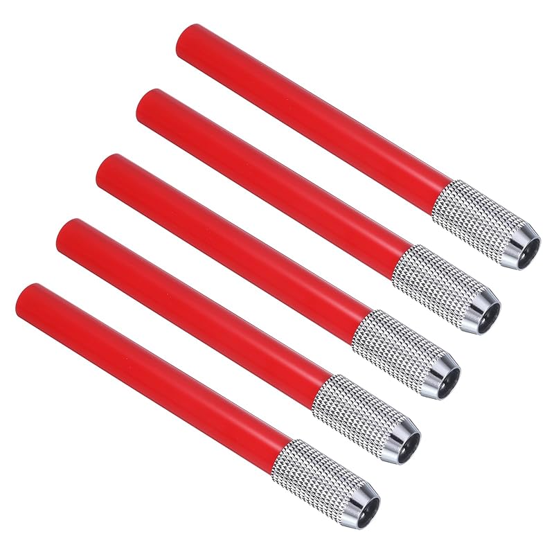 PATIKIL pencil extender 5 pieces art adjustable metal pencil holder extension pen sleeve short pencil crayon colored pencils writing desk for office
PATIKIL pencil extender 5 pieces art adjustable metal pencil holder extension pen sleeve short pencil crayon colored pencils writing desk for office